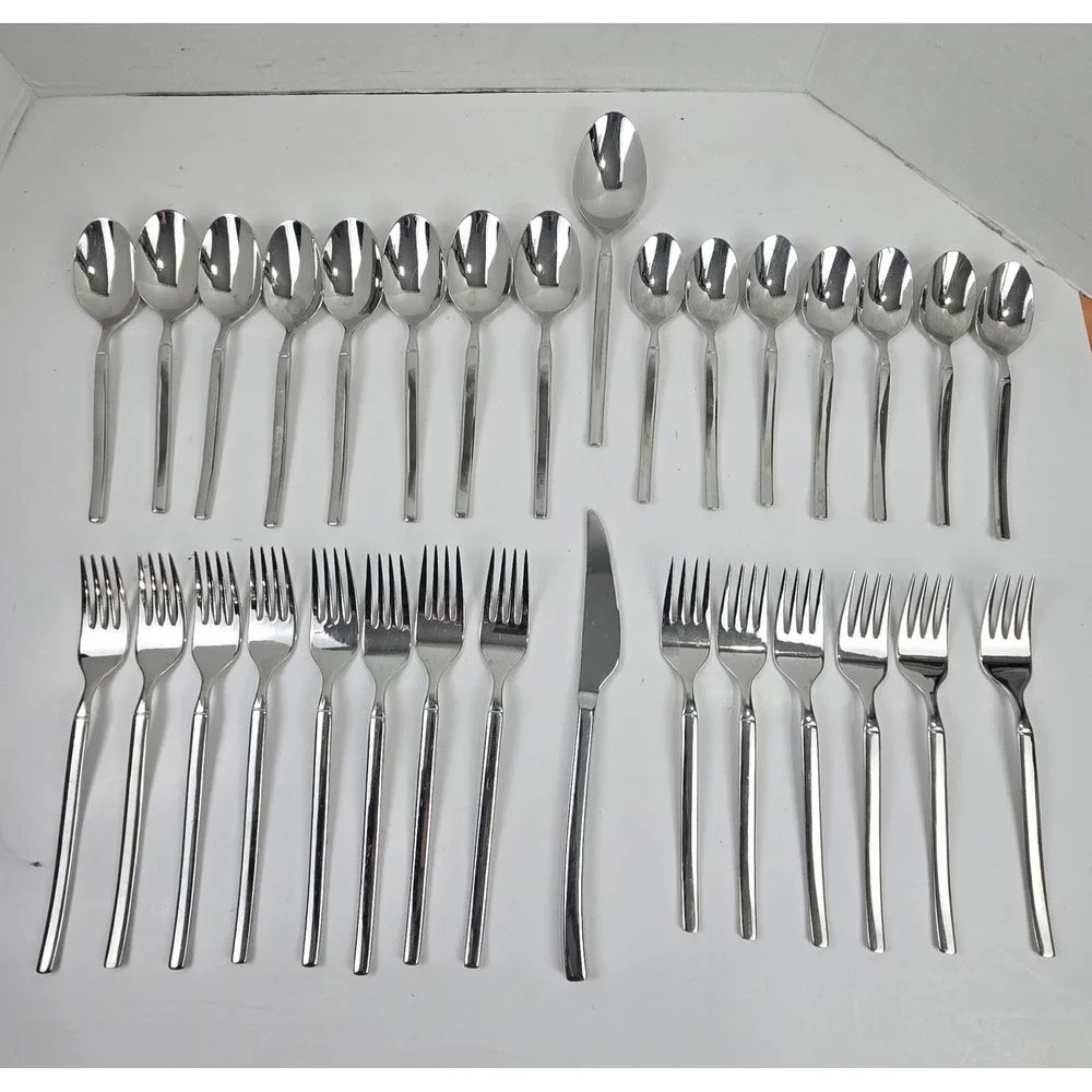 OPUS J A Henckels 18/10 Stainless Steel Flatware Mixed Lot Of 31 Pieces NICE